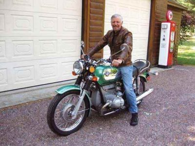 Bob Andren’s Green BMW R75/5 Image